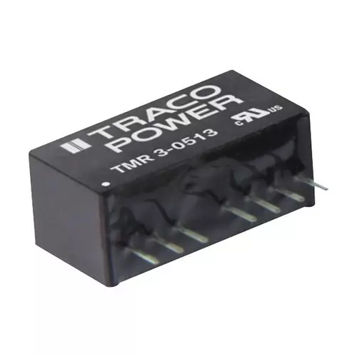 TRACO POWER DC/DC CONVERTER, 1 O/P, 0.2A, 15V, TMR 3-2413