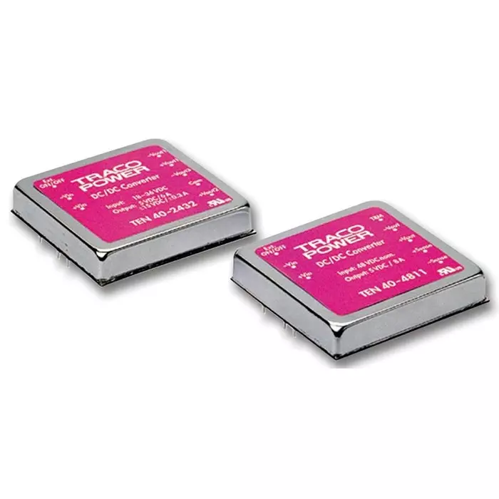 TRACO POWER CONVERTER, DC/DC, 40W, +/-12V, TEN 40-2431