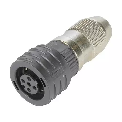 Harting Sensor Connectors SENSOR CONN, M12, RCPT, 4POS, CABLE, 21031112415