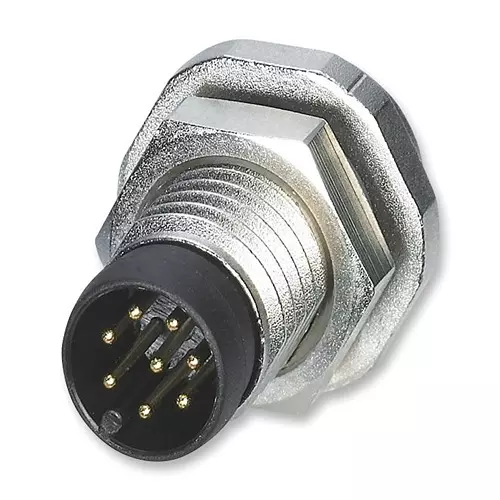 Phoenix Contact Sensor Connectors SENSOR CONNECTOR, M8, PLUG, 8P, PANEL, 1424238