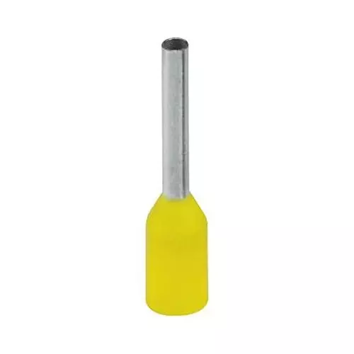 Phoenix Contact Wire / Bootlace Ferrules TERMINAL, WIRE FERRULE, 22AWG, YELLOW, 3203024 (Pack of 100)