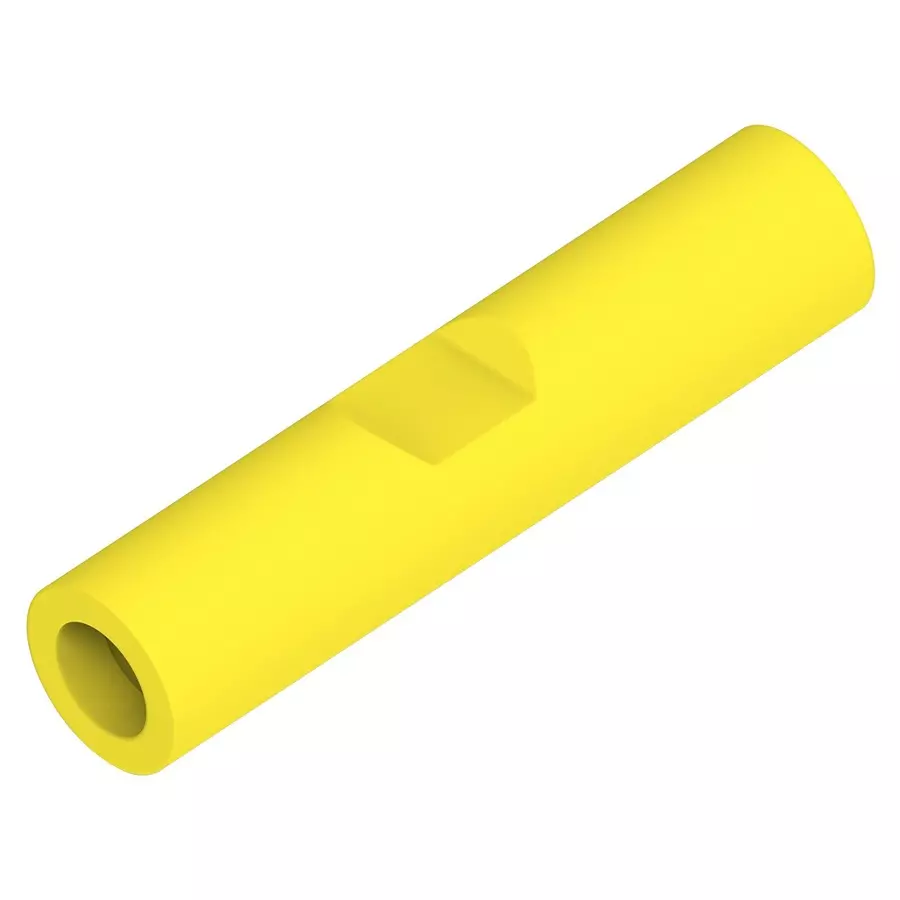 AMP - TE CONNECTIVITY TERMINAL, BUTT SPLICE, 26-22AWG, YEL, 321026 (Pack 10)