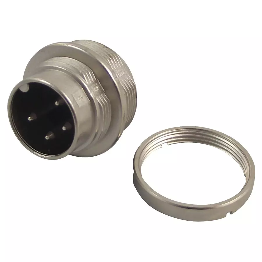 BINDER PLUG, PANEL, 4WAY, 09 0311 00 04