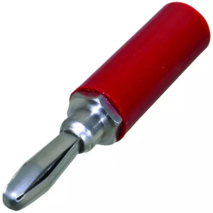 JOHNSON BANANA PLUG, 15A, SOLDER, RED, 108-1762-101