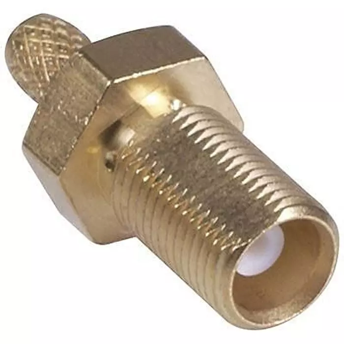 JOHNSON RF/COAXIAL, MCX JACK, STRAIGHT, 50 OHM, CRIMP, 133-3303-401