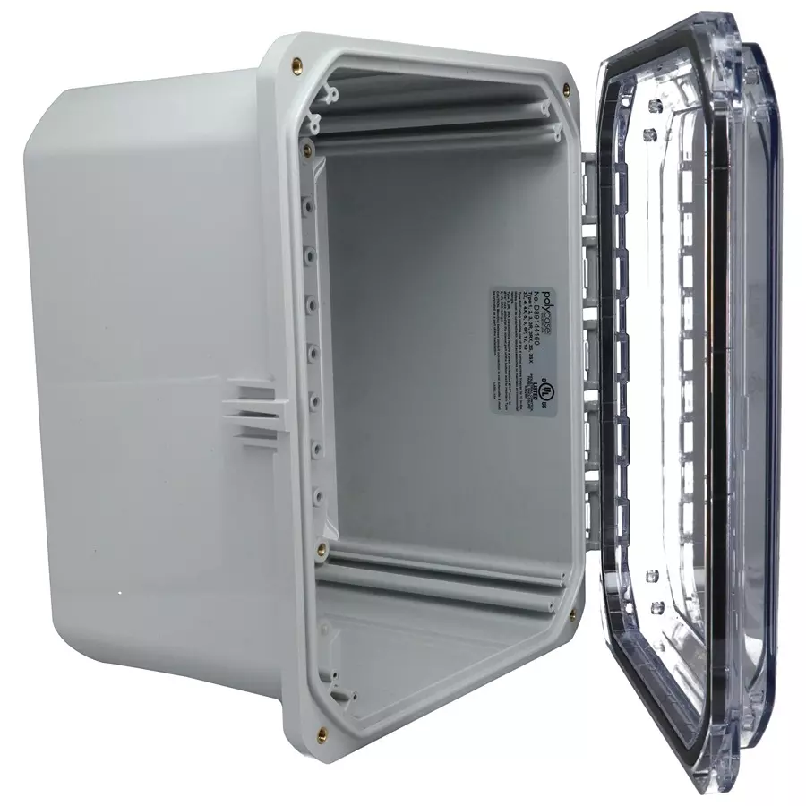 BUD ENCLOSURE, OUTDOOR, PC, LIGHT GREY, DPH-28711-C