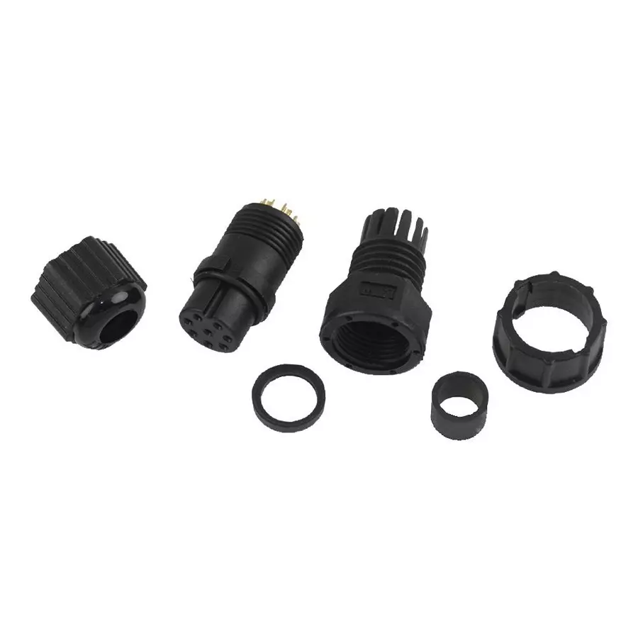 AMPHENOL LTW INDUSTRIAL CIRCULAR, 8POS, RCPT, CABLE, BD-08BFFA-LL7001