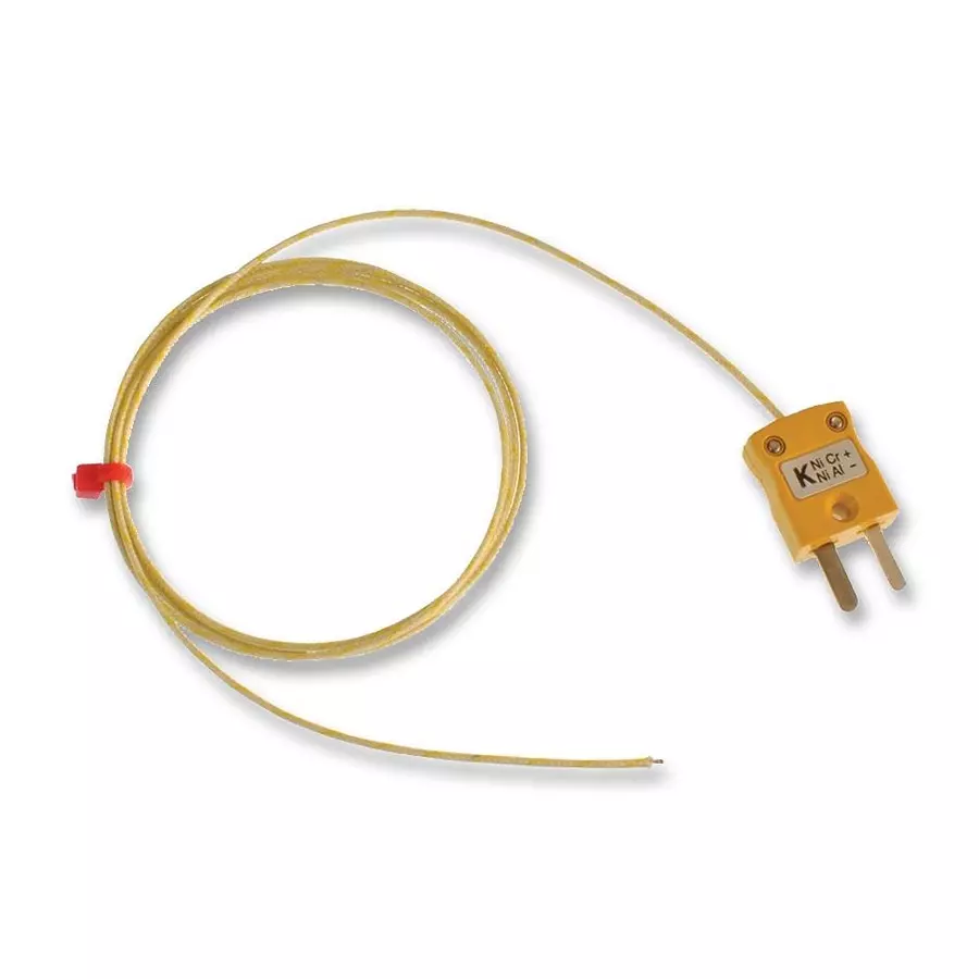 LABFACILITY THERMOCOUPLE, TYPE K, 1M, 350DEG C, Z3-K-1.0-1/0.315-MP-ANSI