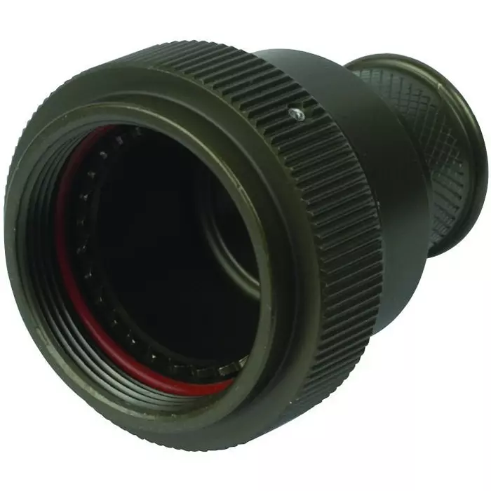 AMPHENOL PCD STRAIGHT CONNECTOR BACKSHELL W/ BAND LOCK, M85049/88-17W03.