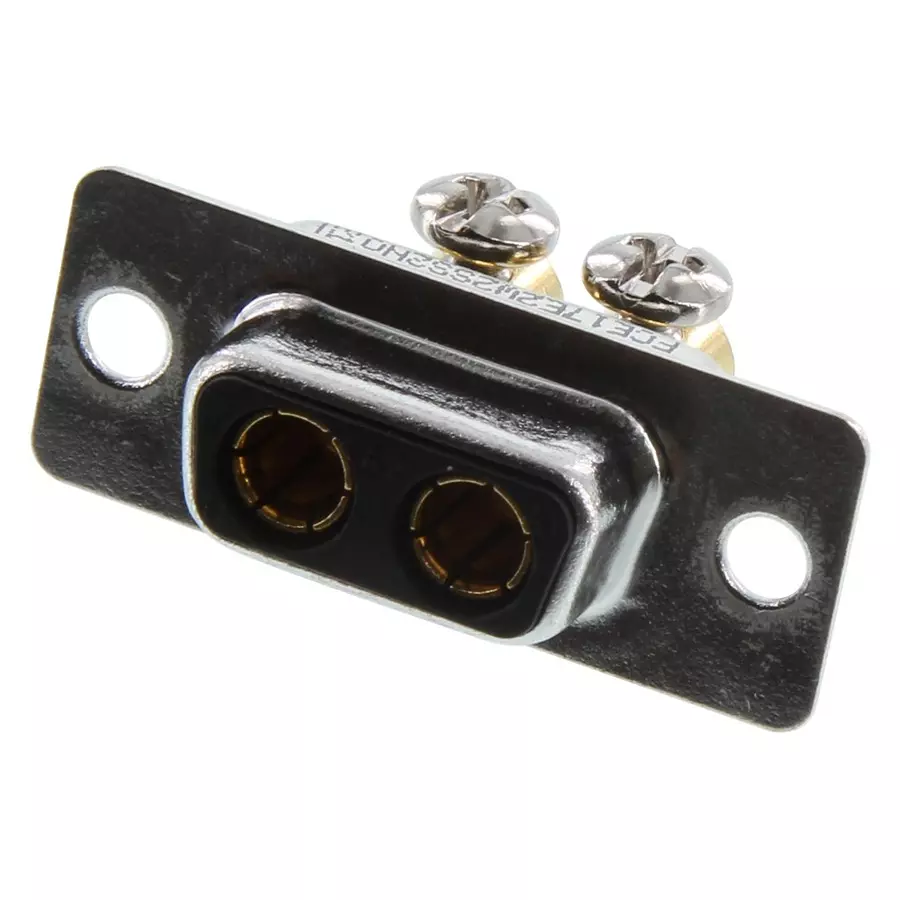 AMPHENOL COMMUNICATIONS SOLUTIONS D SUB COMBINATION CONN, 2P, DE, RCPT, FCE17E2W2SS2N0