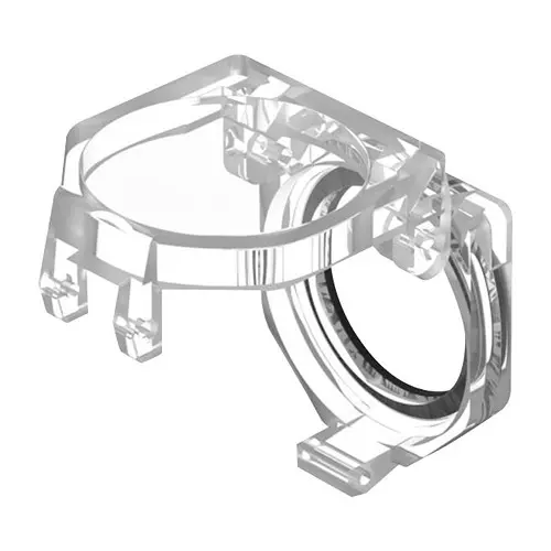 EAO FINGER GUARD, TRANSPARENT, IP65, RAISED, 704.925.0