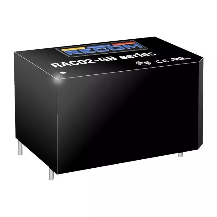 RECOM POWER POWER SUPPLY, AC-DC, 5V, 0.4A, RAC02-05SGB