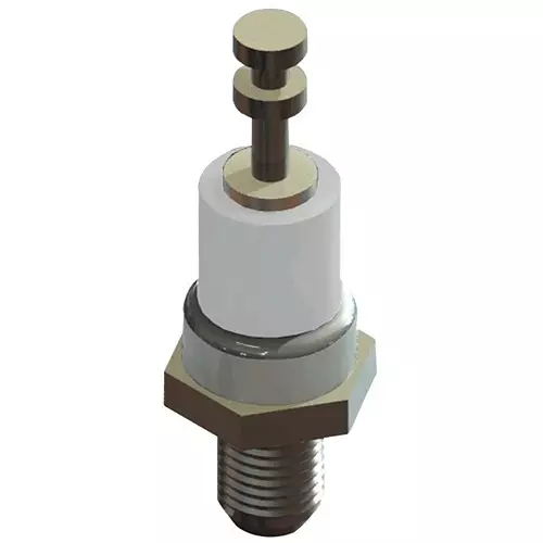 KEYSTONE TERMINAL, TURRET, #4-40, THREAD, WHITE, 11351