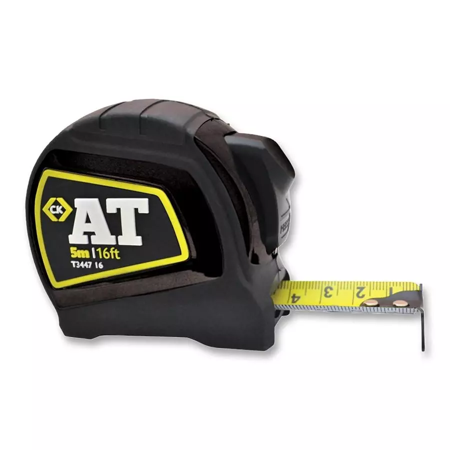 CK TOOLS TAPE MEASURE, AUTO LOCK, 5M, 25MM, T3447 16