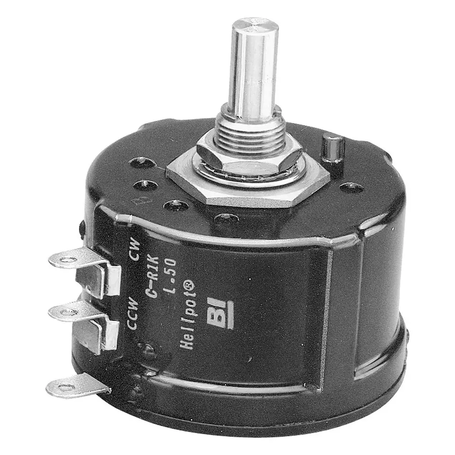 TT ELECTRONICS / BI TECHNOLOGIES WIREWOUND POTENTIOMETER, 5KOHM, 3%, 3W, CR5KL.5