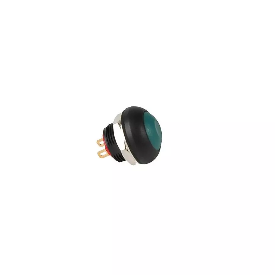 PHILMORE Pushbutton Switch, Miniature, Spst, Grn, 30-12634