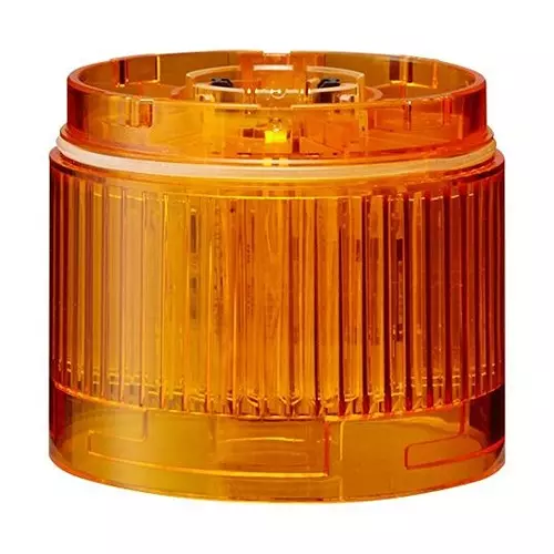 PATLITE (U.S.A.) Led Unit, Amber, 50Mm X 60Mm, 24Vdc, LR6-E-Y+FB295
