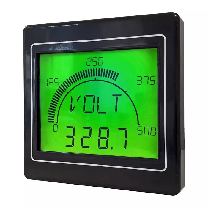 TRUMETER Digital Panel Meter, 4Digit, Lcd, 240Vac, APM-MAX-M21-PU-4B.