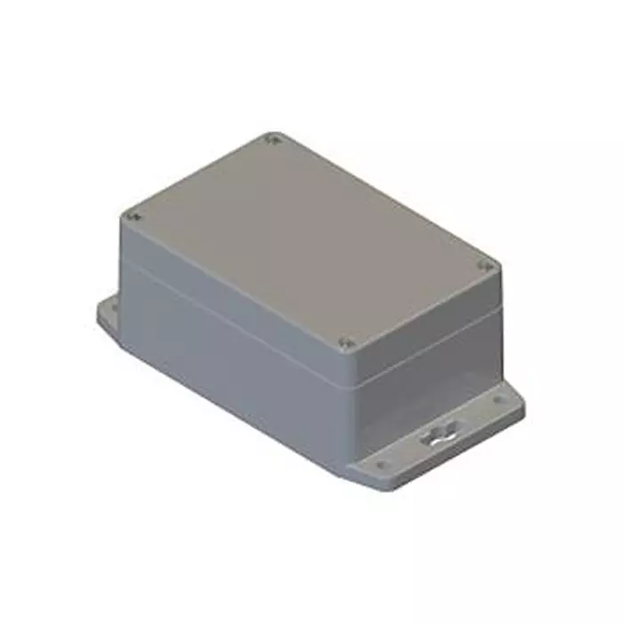 SERPAC Enclosure, Flanged, Grey, Pc, RBF53P06G16G