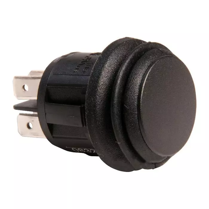 ZF Switch, Rocker, Dpdt, 16A, 250V, Black, KDH3CNA1BBB