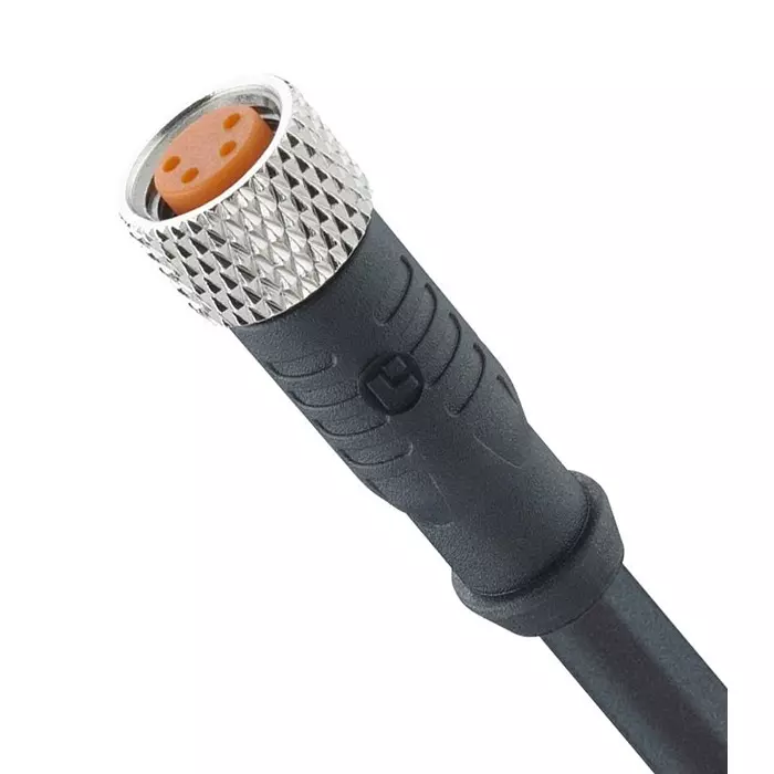 LUTRONIC Sensor Cord, 4P M8 Rcpt-Free End, 6.6 , 0800 04 002 2M