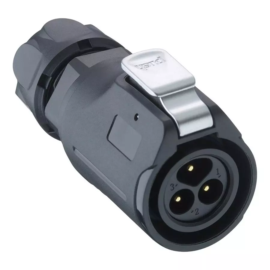 LUTRONIC Sensor Conn, Plug, 2Pos, Solder, 2450 02 T09CB T