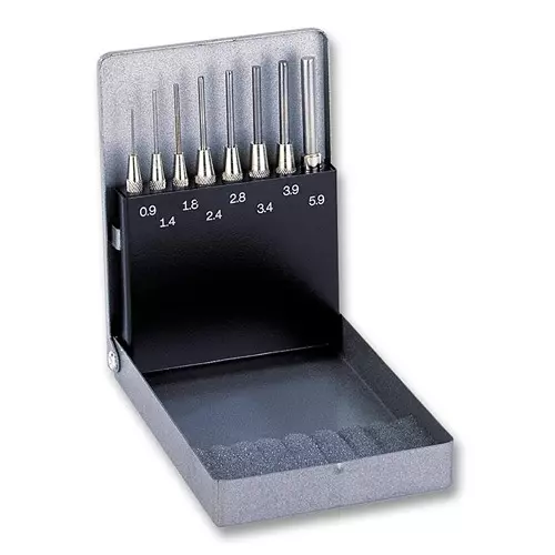 RENNSTEIG Parallel Pin Punch, 8Pc, 9R 457 100 5