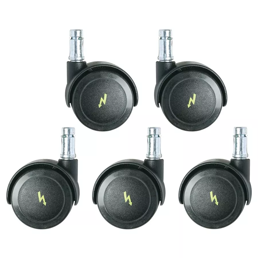 BEVCO Chair Casters, CARD5S (Pack of 5)