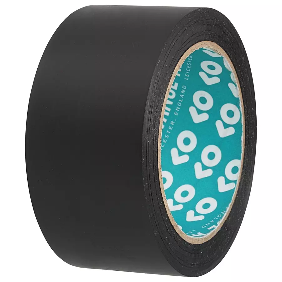 ADVANCE TAPES Protective Film Tape, Pvc, 33M X 100Mm, AT44 BLACK 33M X 100MM