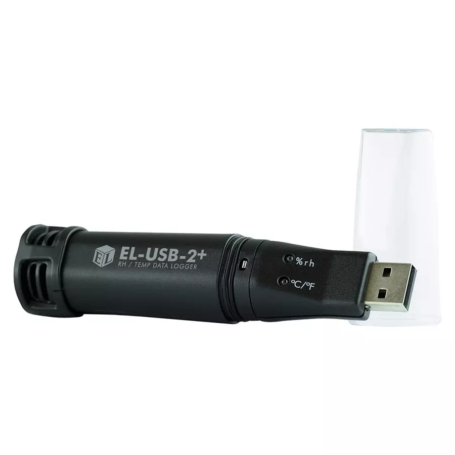 LASCAR Data Logger, 0 - 100%Rh, -35Deg - +80Deg, EL-USB-2+