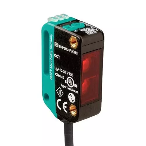 PEPPERL+FUCHS PA Sensor, Triangulation, Cable, 150Mm, OQT150-R100-2EP-IO