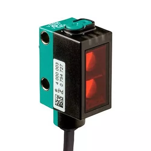 PEPPERL+FUCHS PA Sensor, Triangulation, M12, 150Mm, OQT150-R101-2EP-IO-0.3M-V1