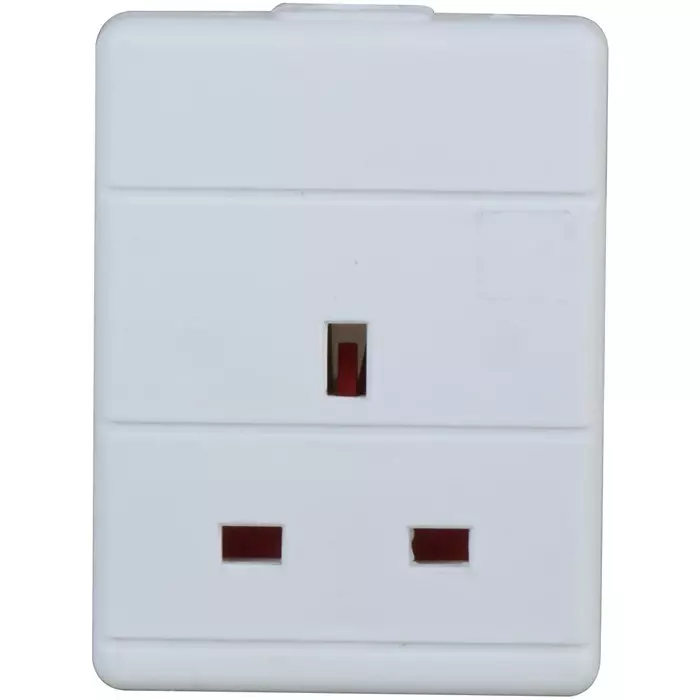 PRO ELEC SOCKET, TRAILING, 1WAY, WHITE, 0428