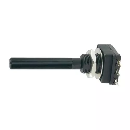 AMPHENOL PIHER SENSORS AND CONTROLS POT, 1K, 0.2W, LINEAR, PC16SH-10IP06-102A2020-TA