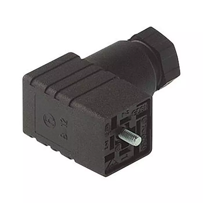 HIRSCHMANN POWER CONN, RCPT, 3+PE, SCREW, CABLE, GDSN 307