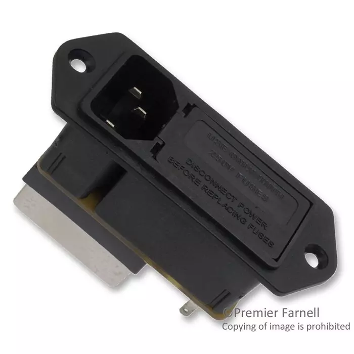 CORCOM - TE CONNECTIVITY POWER ENTRY MODULE, PLUG, 5A, 5EFM1