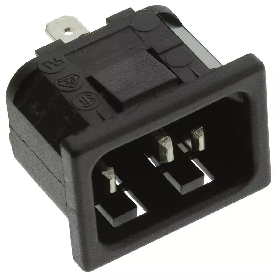 CORCOM - TE CONNECTIVITY CONNECTOR, POWER ENTRY, RECEPTACLE, 15A, 6ESRMC2.