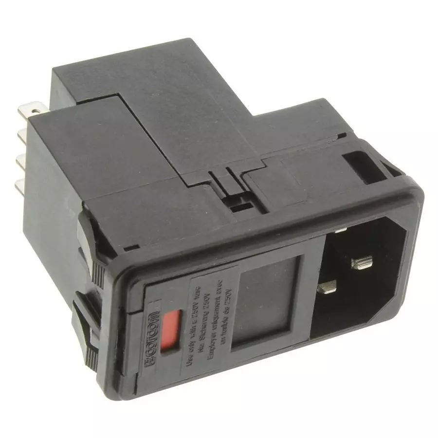 CORCOM - TE CONNECTIVITY SUPPRESSION FILTER, EMI/RFI, 6A, 5 uA, PS000SH60