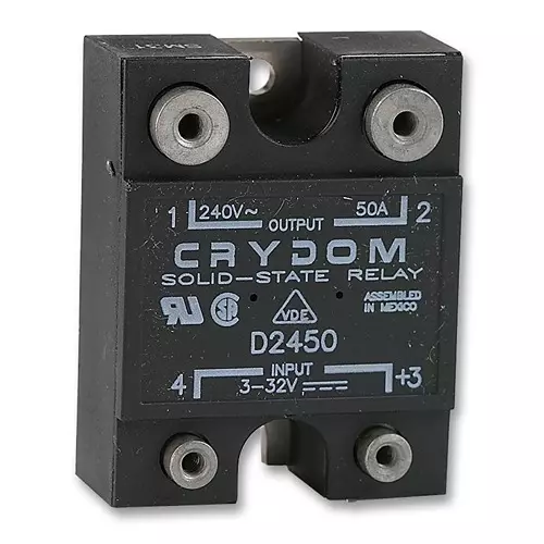 SENSATA/CRYDOM SSR, 50A, 240VAC, D2450-10
