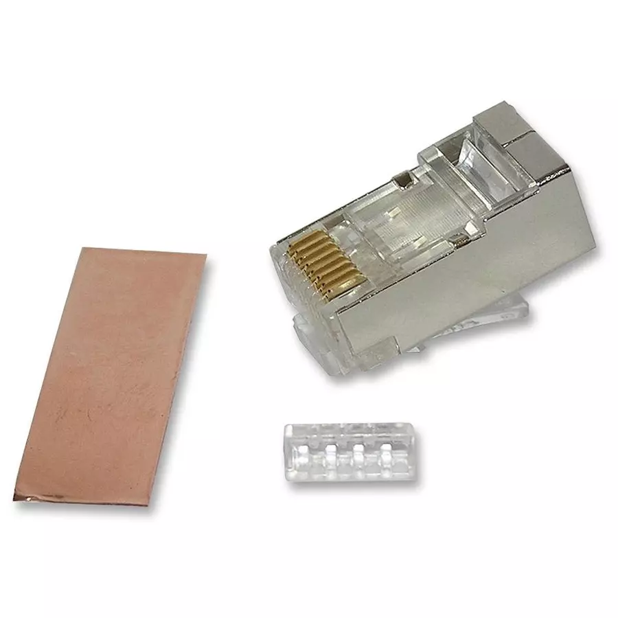 TUK CONNECTOR, RJ45, PLUG, 1PORT, 8P8C, CAT6, PXCAT6S8XL2 (Pack of 10)