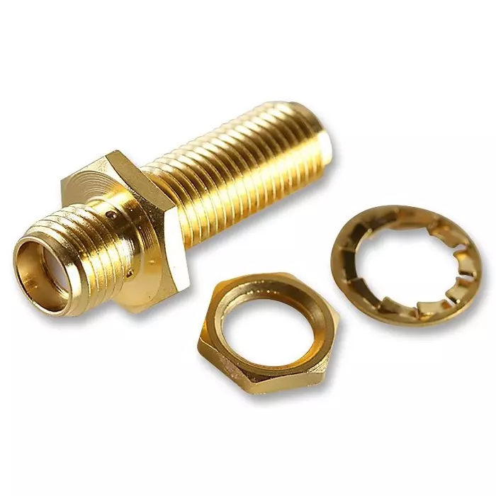 HUBER+SUHNER ADAPTOR, SMA JACK, SMA JACK, 50OHM, 34 SMA-50-0-1/111NH