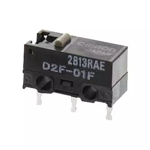 OMRON MICROSWITCH, PLUNGER, SPDT, 5A, 250V, TH, D2F-5