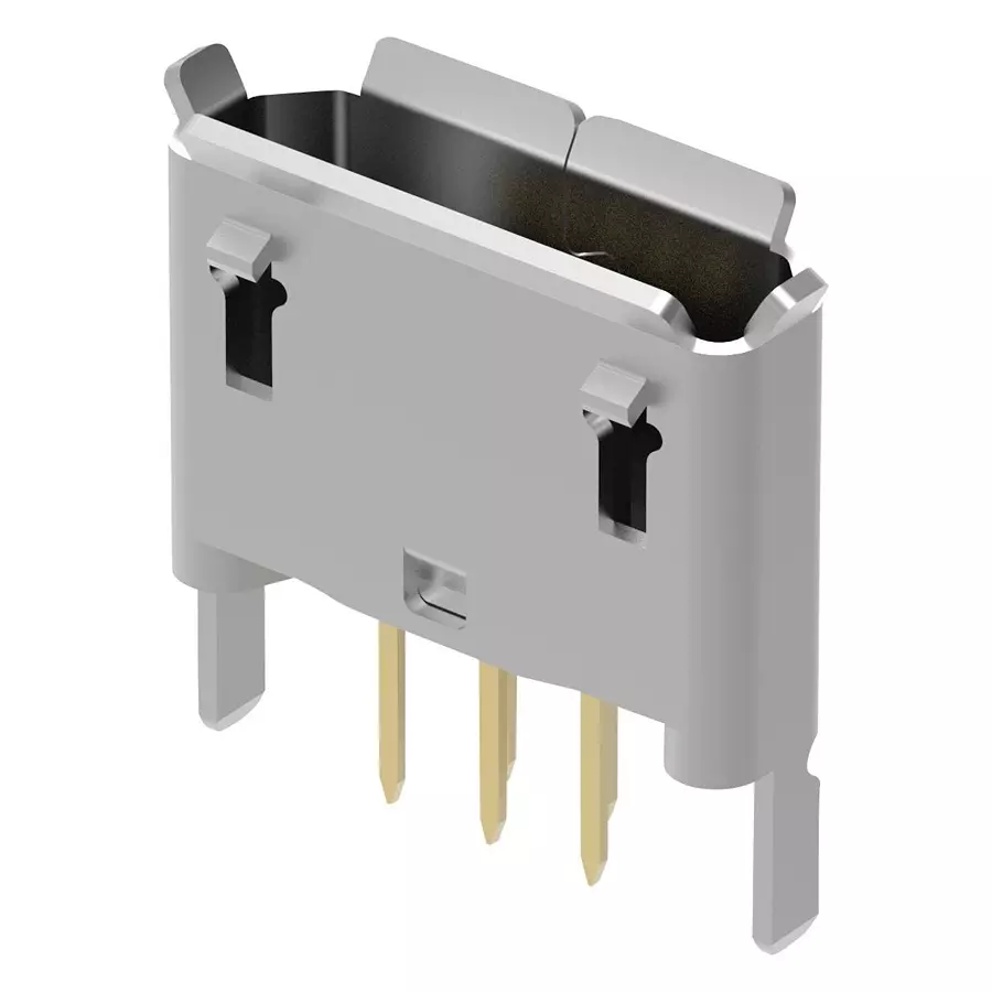 GCT MICRO USB, 2.0 TYPE B, RECEPTACLE, THT, USB3131-30-0230-A