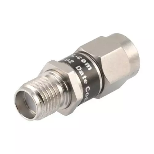 L-COM RF ATTENUATOR, SMA PLUG-JACK, 50 OHM, LCAT1005-02