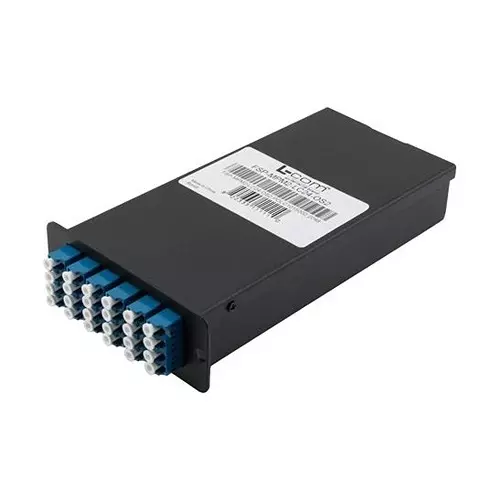 L-COM FIBER LGX FAN-OUT CASSETE, SM, 2MPO MALE, FSP-MPM2-LC24-OS2