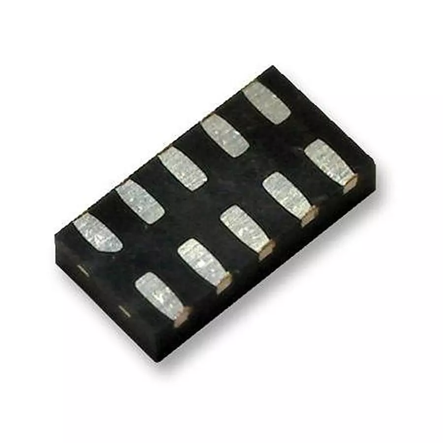 Stmicroelectronics Common Mode Filter W/Esd Prot, Uqfn-10, Ecmf04-4Hswm10 (Pack of 5)