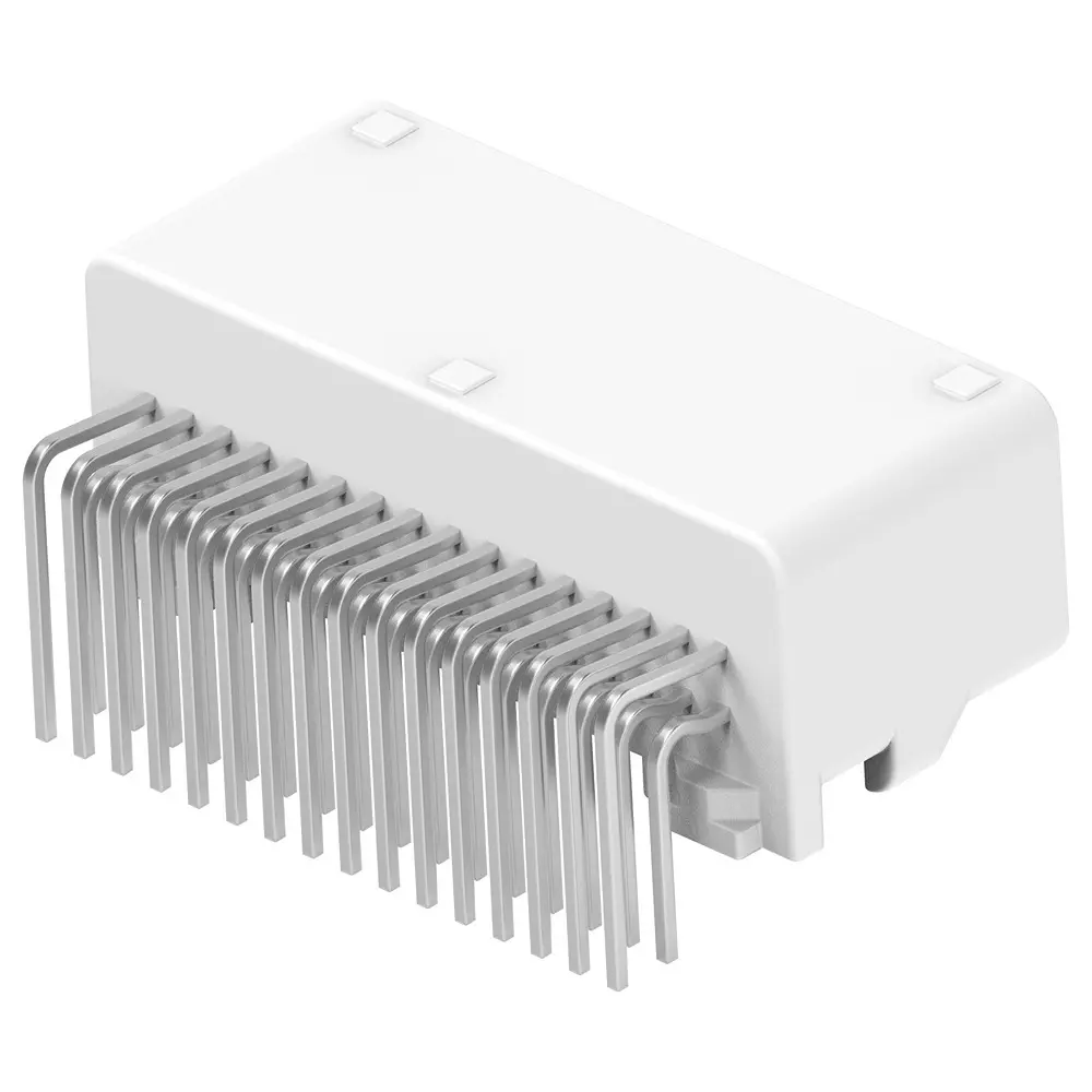 TE CONNECTIVITY Automotive Conn, R/A, Plug, 32Pos, 1318745-2