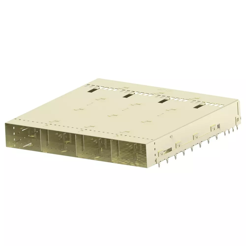 TE CONNECTIVITY Cage Assembly, Osfp 1X4 Connector, 2315853-4
