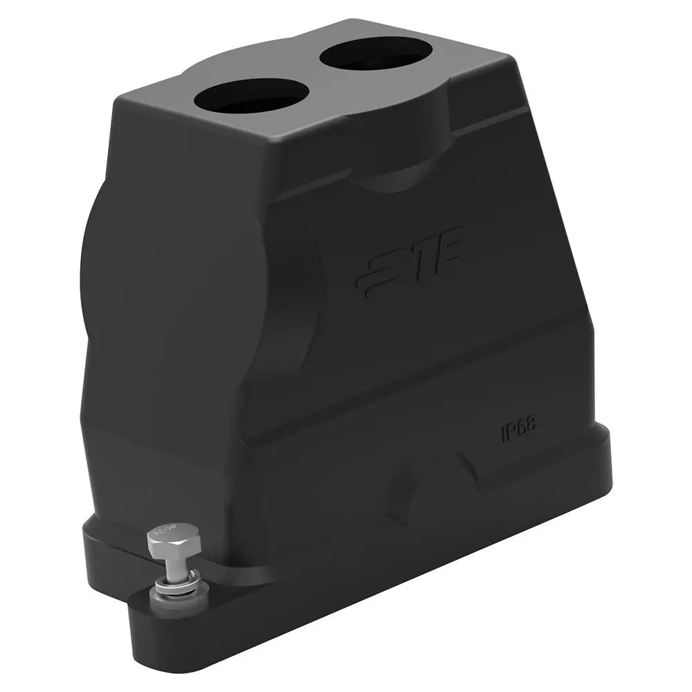 TE CONNECTIVITY Hood, Top/Side Entry, M25, H10B, Screw, T1920100225-009