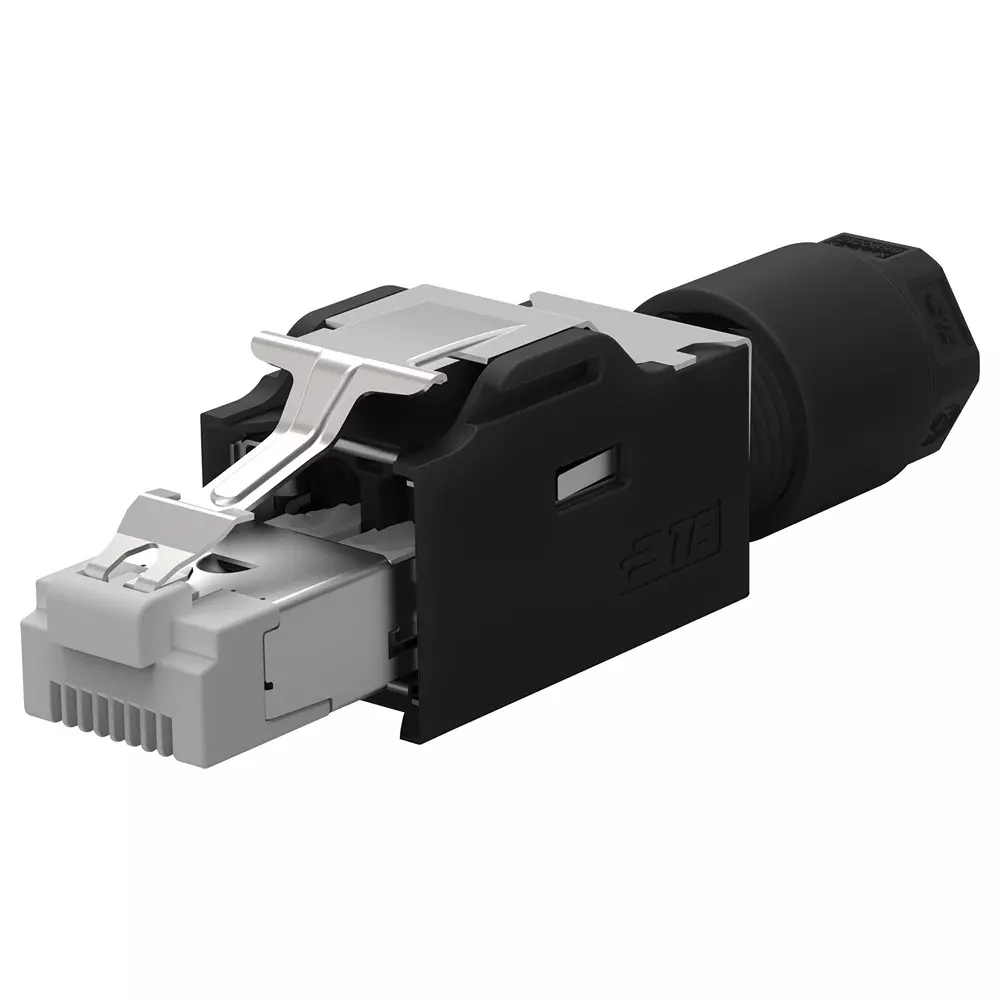 TE CONNECTIVITY Sealed Ethernet, Rj45, Plug, 8Pos, Cable, 2120892-1
